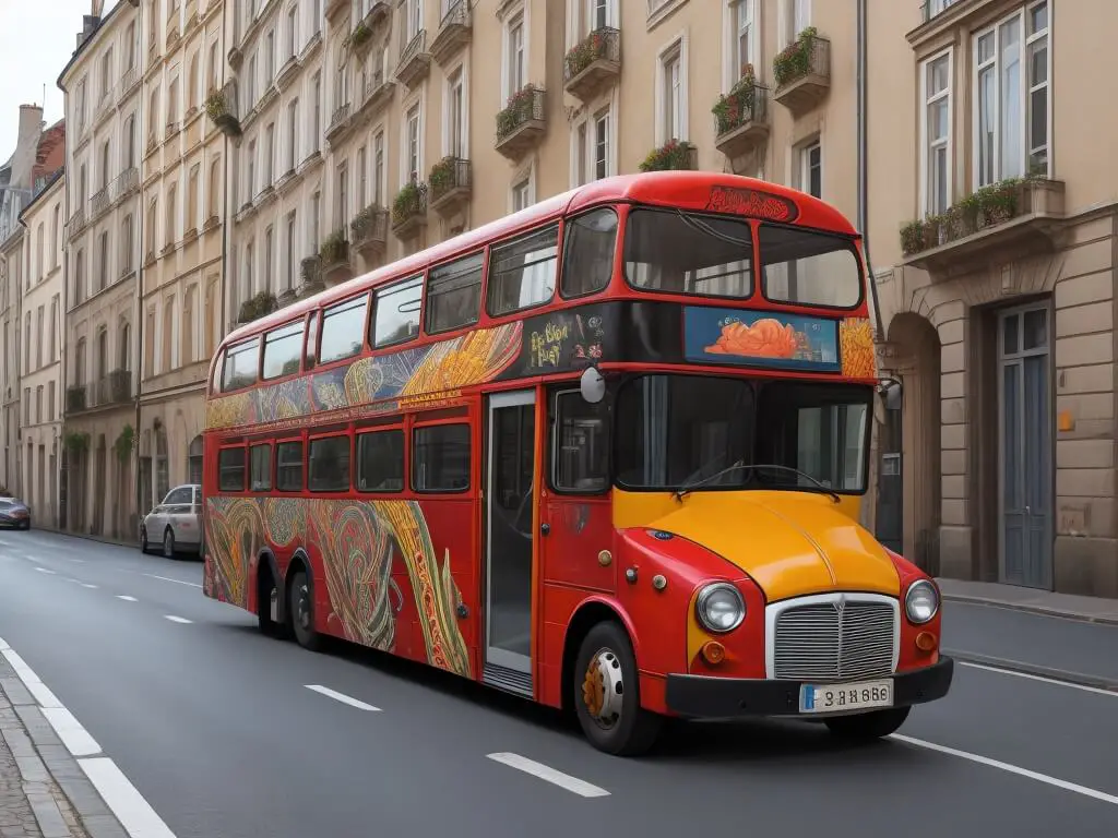 Classic bus wrap designs