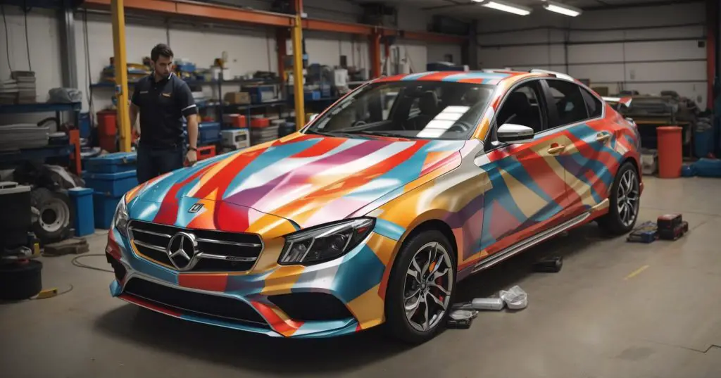 Professioanl car wrap installer