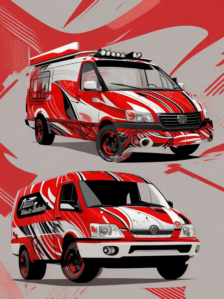 van vector art